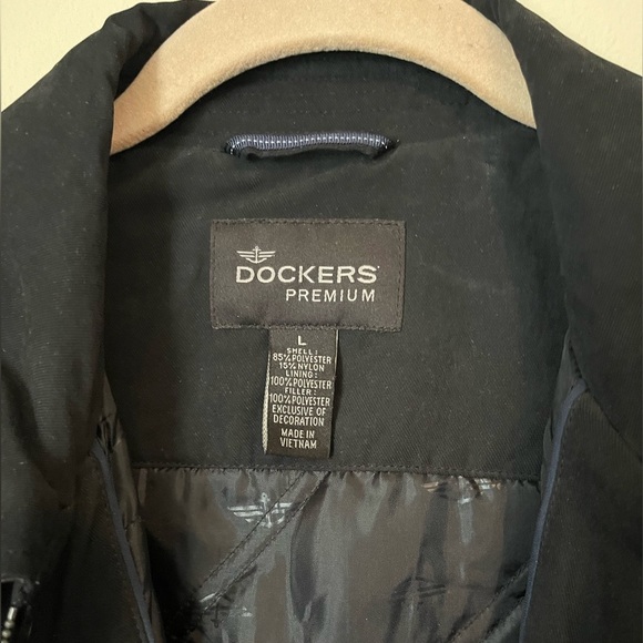Dockers Premium Jacket Black Size Large - Picture 3 of 6